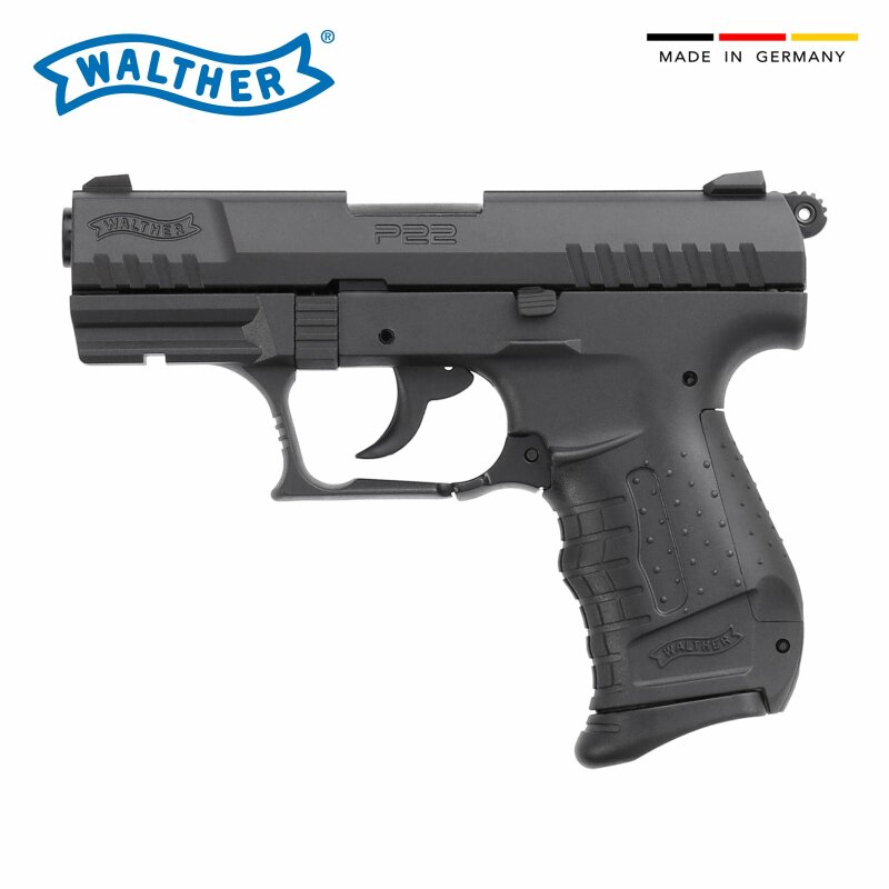 Walther P22 Ready Schreckschuss Pistole Schwarz 9 mm P.A.K. (P18)