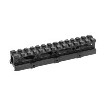 UTG Super Slim Picatinny Riser Mount - 0.83" High 13-Slot - Weaver Montageerhöhung