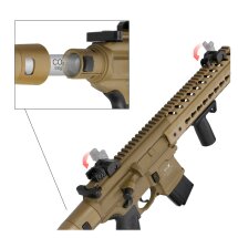 SIG SAUER MCX Dark Earth Co2-Gewehr 4,5 mm Diabolo (P18)