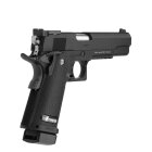 WE Hi-Capa 5.1 R Vollmetall Softair-Co2-Pistole Schwarz Kaliber 6 mm BB Blowback (P18)