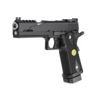 WE Hi-Capa 5.1 Dragon Vollmetall Softair-Co2-Pistole Schwarz Kaliber 6 mm BB Blowback (P18)