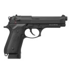 KJ Works M1911 Vollmetall Softair-Co2-Pistole Schwarz Kaliber 6 mm BB Blowback (P18)