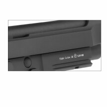 KJ Works M9 Vertec Vollmetall Softair-Co2-Pistole Schwarz Kaliber 6 mm BB Blowback (P18)