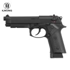 KJ Works M9 Vertec Vollmetall Softair-Co2-Pistole Schwarz Kaliber 6 mm BB Blowback (P18)