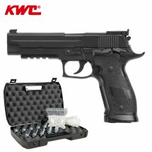 Komplettset KWC P226 Match Vollmetall Softair-Co2-Pistole...