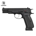 KJ Works KP-09 Vollmetall Softair-Co2-Pistole Schwarz Kaliber 6 mm BB Blowback (P18)