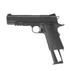 KWC M1911 Tactical Vollmetall Softair-Co2-Pistole Schwarz Kaliber 6 mm BB Blowback (P18)