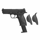 Komplettset KWC M&P 40 Softair-Co2-Pistole Schwarz Kaliber 6 mm BB Blowback (P18)