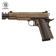 KJ Works KP-16 Softair-Co2-Pistole Tan Kaliber 6 mm BB...