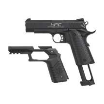 HFC HG-171 Softair-Co2-Pistole Schwarz Kaliber 6 mm BB Blowback (P18)