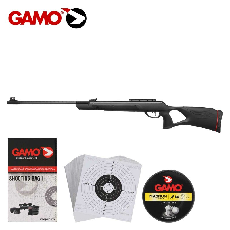 SET Gamo Luftgewehr Magnum 1250 IGT Kaliber 5,5 mm Diabolo (P18)