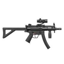 SET Heckler & Koch MP5 K-PDW cal. 4,5 mm Stahl BB Co2 Blowback mit RD22 (P18)