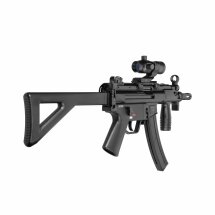 SET Heckler & Koch MP5 K-PDW cal. 4,5 mm Stahl BB Co2 Blowback mit RD22 (P18)
