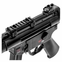 SET Heckler & Koch MP5 K-PDW cal. 4,5 mm Stahl BB Co2 Blowback mit RD22 (P18)