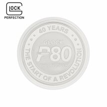 Glock 40th Anniversary P80 Medaille