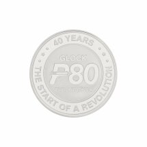 Glock 40th Anniversary P80 Medaille