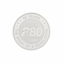 Glock 40th Anniversary P80 Medaille