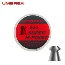 Umarex Super H-Point - Hohlspitzdiabolos 4,5 mm 500er Dose