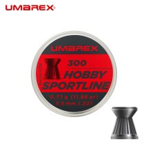 Umarex Hobby Sportline - Flachkopfdiabolos 5,5 mm 300er Dose