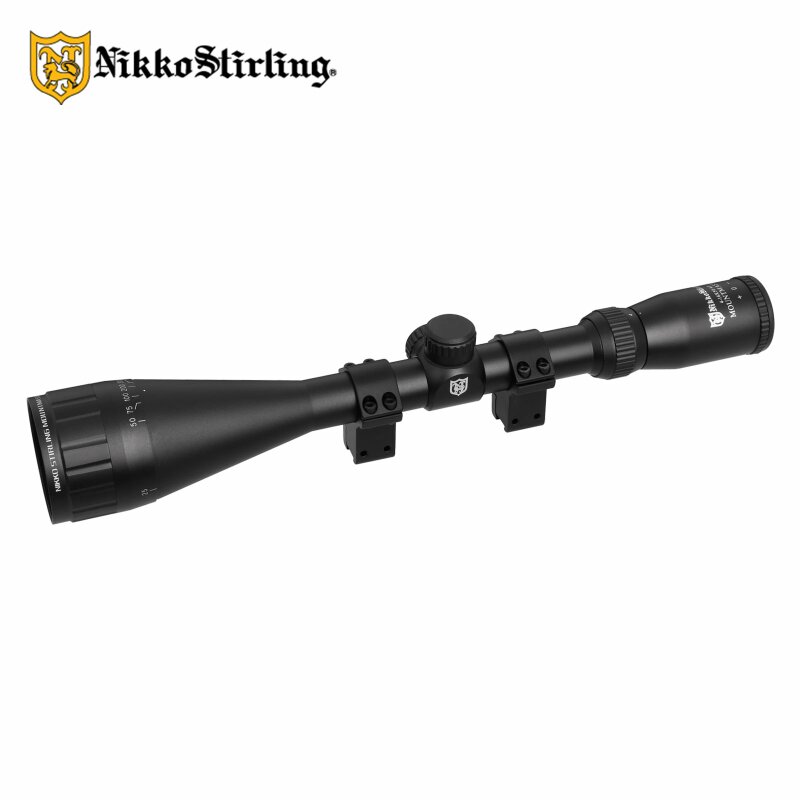 Nikko Stirling Zielfernrohr Mountmaster AO 4-16x50 Half Mil Dot 