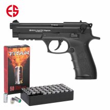 SET Ekol P92 Magnum Schreckschuss Pistole Schwarz 9 mm...