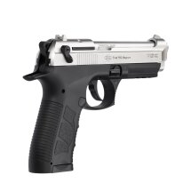 SET Ekol P92 Magnum Schreckschuss Pistole Nickel 9 mm P.A.K. (P18) + 50 Platzpatronen 9 mm P.A.K.