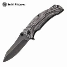 Smith & Wesson Einhandmesser Stonewashed (P18)