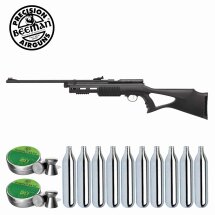 SET Beeman QB78B 4,5 mm Diabolo Co2 Gewehr Schwarz (P18)