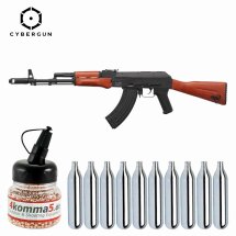 SET Cybergun Kalashnikov AK74  Co2-Luftgewehr 4,5 mm BB...