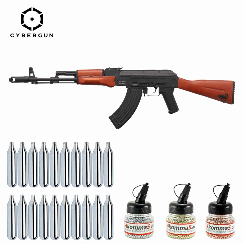 Superset Cybergun Kalashnikov AK74  Co2-Luftgewehr 4,5 mm BB (P18)