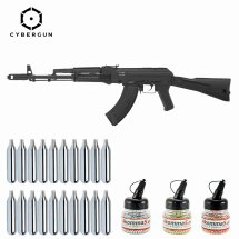 Superset Cybergun Kalashnikov AK101  Co2-Luftgewehr 4,5 mm BB (P18)