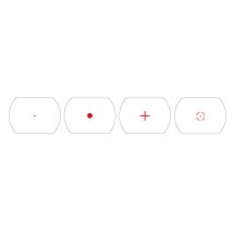 Nikko Stirling Reflex Red Dot NS533 1 x 20 x 40 Leuchtpunktvisier mit Weaverschiene