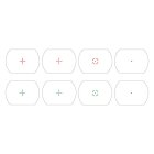 Nikko Stirling Reflex Red Dot NS534 1 x 20 x 40 Leuchtpunktvisier mit Weaverschiene
