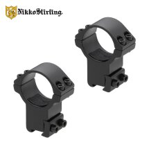 Nikko Stirling Mountmaster 30 mm High Montageringe mit...