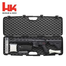 Komplettset Heckler & Koch HK416 A5 Schwarz Vollmetall Softair-Gewehr Kaliber 6 mm BB Gas Blowback (P18)