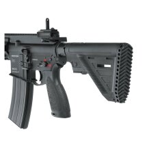 Komplettset Heckler & Koch HK416 A5 Schwarz Vollmetall Softair-Gewehr Kaliber 6 mm BB Gas Blowback (P18)