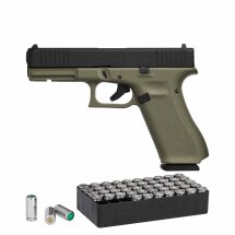 SET Glock 17 Gen5 Schreckschuss Pistole Battlefield Green...