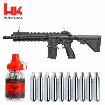 SET Heckler & Koch HK416 A5 cal. 4,5 mm Stahl BB Co2...