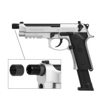 Superset Beretta M9A3 FM Inox 4,5 mm Stahl BB Co2-Pistole Blow Back (P18)