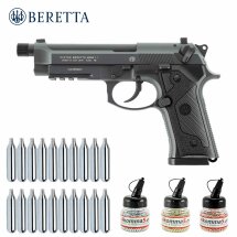 Superset Beretta M9A3 FM Black-Gray 4,5 mm Stahl BB Co2-Pistole Blow Back (P18)