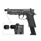 Superset Beretta M9A3 FM Black-Gray 4,5 mm Stahl BB Co2-Pistole Blow Back (P18)