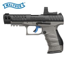 Walther Q5 Match 5" Combo Set Tungsten Gray - 4,5 mm Diabolo Blowback Co2-Pistole (P18)