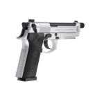 Komplettset Beretta M9A3 FM Softair-Co2-Pistole Inox Kaliber 6 mm BB Blowback (P18)