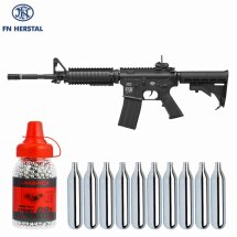 SET Cybergun FN Herstal FN M4A1 Co2-Luftgewehr 4,5 mm BB...