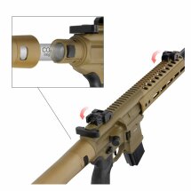 SIG SAUER MCX GEN2 Co2-Gewehr Flat Dark Earth 4,5 mm Diabolo (P18)