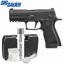 Komplettset Sig Sauer PROFORCE P320 XCarry Softair-Pistole Kaliber 6 mm BB Gas (P18)