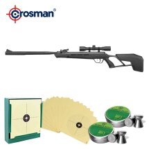 Luftgewehrset Knicklauf Luftgewehr Crosman Mag-Fire Mission inkl. ZF 4x32 - 4,5 mm Diabolo (P18)