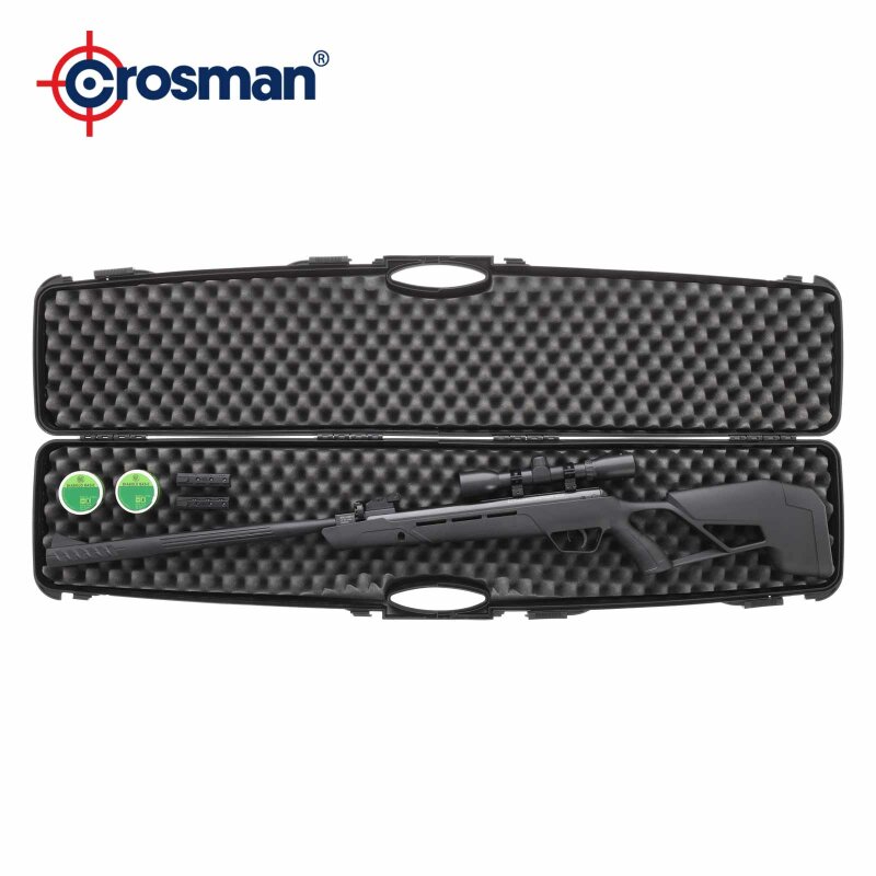 Kofferset Knicklauf Luftgewehr Crosman Mag-Fire Mission inkl. ZF 4x32 - 4,5 mm Diabolo (P18)