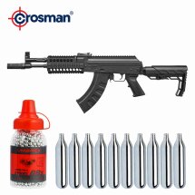 SET Crosman AK1 - 4,5 mm Stahl BB Co2-Gewehr (P18)