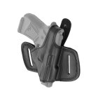 Passform-Gürtelholster Leder Schwarz für Zoraki Modelle 914